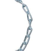 KOCH Koch A11912 Twist Link Coil Chain, #1/0, 20 ft L, 415 lb Working Load, Steel, Electro-Galvanized HARDWARE & FARM SUPPLIES KOCH