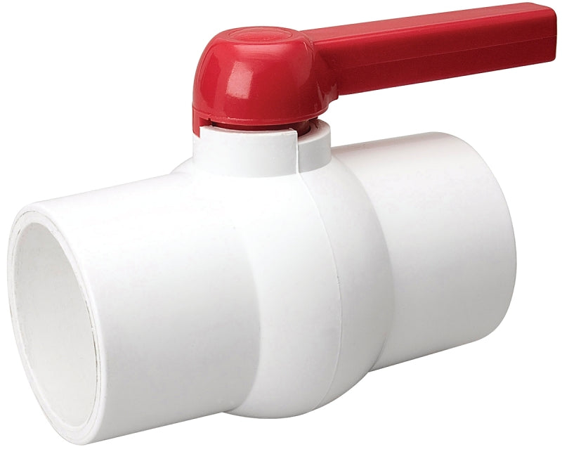 B & K INDUSTRIES B & K 107-641 Ball Valve, 4 in Connection, Compression, 150 psi Pressure, Manual Actuator, PVC Body PLUMBING, HEATING & VENTILATION B & K INDUSTRIES
