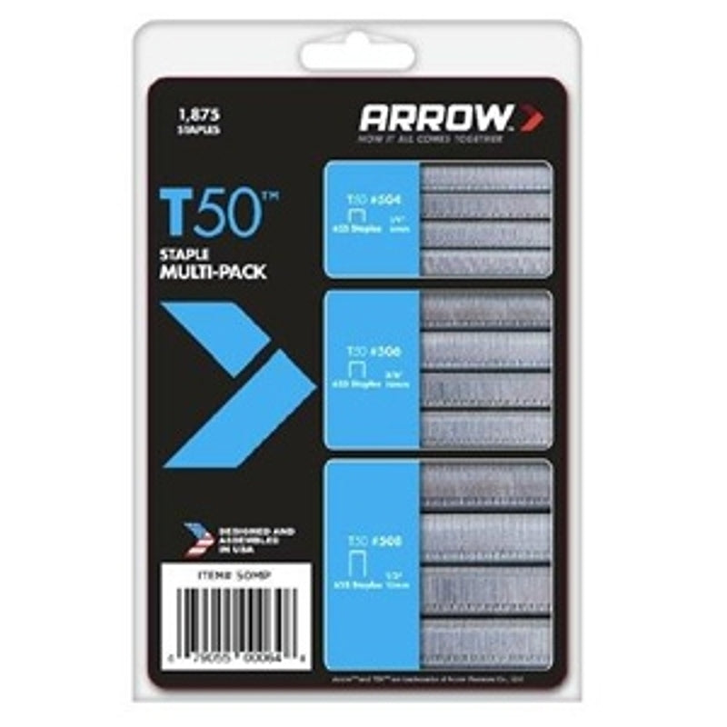 ARROW Arrow T50 Series 50MP Staple, 1/2 to 3/8 in L Leg HARDWARE & FARM SUPPLIES ARROW