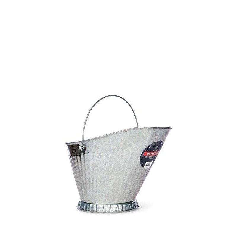 BEHRENS MANUFACTURING Behrens 617S Coal Hod, Steel, Galvanized, 3.5 Gallon OUTDOOR LIVING & POWER EQUIPMENT BEHRENS MANUFACTURING