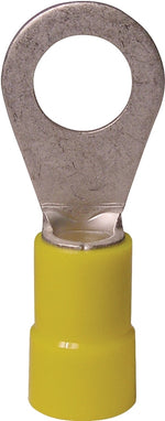 GB Gardner Bender 10-107 Ring Terminal, 600 V, 12 to 10 AWG Wire, Vinyl Insulation, Copper Contact, 12 to 1/4 in Stud ELECTRICAL GB