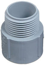 CARLON Carlon E943JRR Conduit Adapter, 2 in Male, 2.71 in Dia, 2.09 in L, PVC, Gray ELECTRICAL CARLON