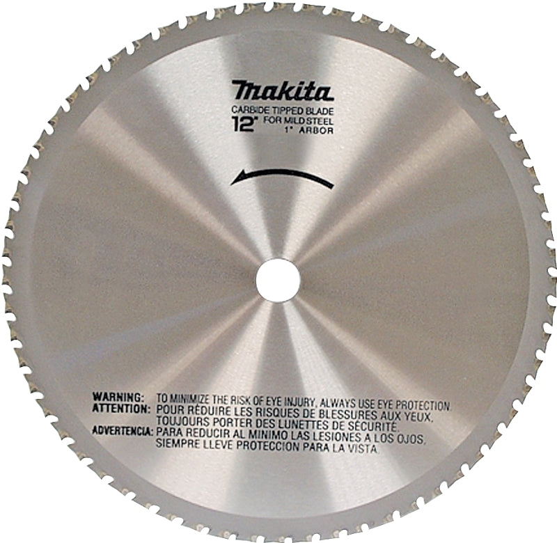 MAKITA Makita A-90532 Circular Saw Blade, 12 in Dia, 1 in Arbor, 60-Teeth, Carbide Cutting Edge