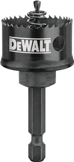 DEWALT DEWALT D180020IR Hole Saw, 1-1/4 in Dia, 1/2 in D Cutting, 1/4 in Arbor, 10 TPI, 5/32 in Dia x 3 in L Pilot Drill TOOLS DEWALT