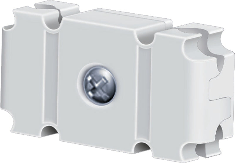 CLOSETMAID ClosetMaid 1002 Universal Joiner Plate, Resin, White