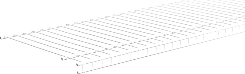 CLOSETMAID ClosetMaid SuperSlide 4735 Wire Shelf, 70 lb, 1-Level, 16 in L, 72 in W, Steel, White