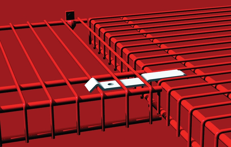 CLOSETMAID ClosetMaid 1001 Support Bracket, 5 in L, 3/8 in H, Steel