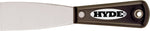 HYDE Hyde Black & Silver Series 02150 Putty Knife, 1-1/2 in W Blade, HCS Blade, Nylon Handle PAINT HYDE