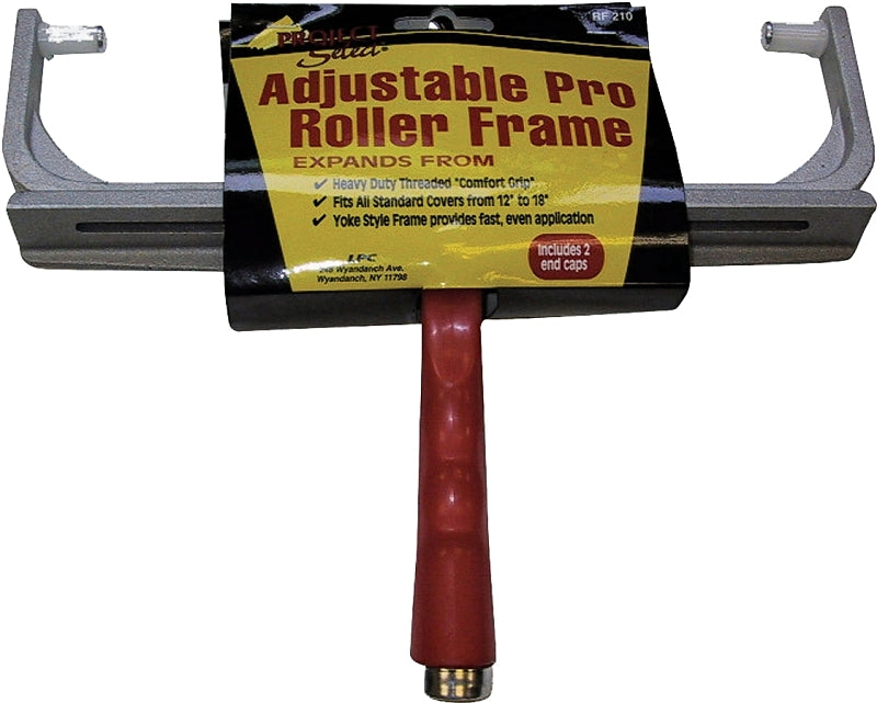LINZER Linzer RF210 Roller Frame, 12 to 18 in L Roller, Threaded Handle