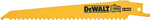 DEWALT DEWALT DW4846 Reciprocating Saw Blade, 3/4 in W, 8 in L, 10/14 TPI TOOLS DEWALT