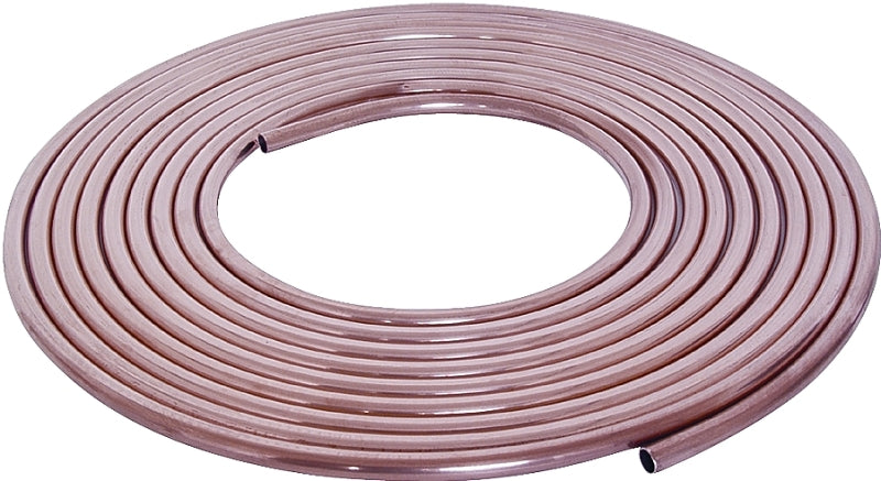 B & K INDUSTRIES Streamline RC5010 Copper Tubing, 1/2 in, 10 ft L, Short, Coil