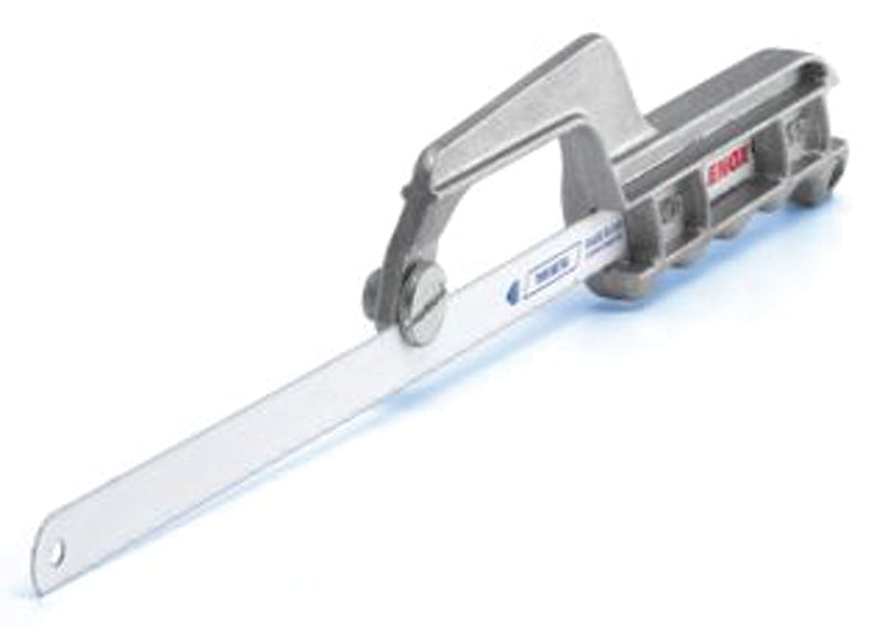 LENOX Lenox 20975975 Hacksaw Frame, 12 in L Blade, 10 TPI, 3 in D Throat, Aluminum Handle