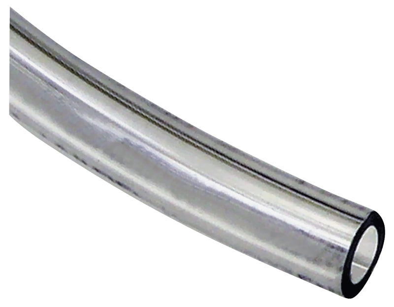 ABBOTT RUBBER Abbott Rubber T10 Series T10005010 Tubing, 5/8 in OD, 1/2 in ID, Clear, 100 ft L