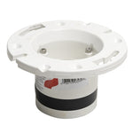 OATEY Oatey 43539 Closet Flange, 4 in Connection, PVC, White, For: 4 in Pipes PLUMBING, HEATING & VENTILATION OATEY
