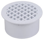 OATEY Oatey 43565 Floor Drain, PVC, Specifications: Snap-In Cover Design, Solvent Weld Connection, For: SCH 40 DWV PVC Pipes PLUMBING, HEATING & VENTILATION OATEY