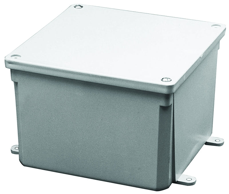 CARLON Carlon E987RR Molded Junction Box, Polycarbonate, Surface ELECTRICAL CARLON