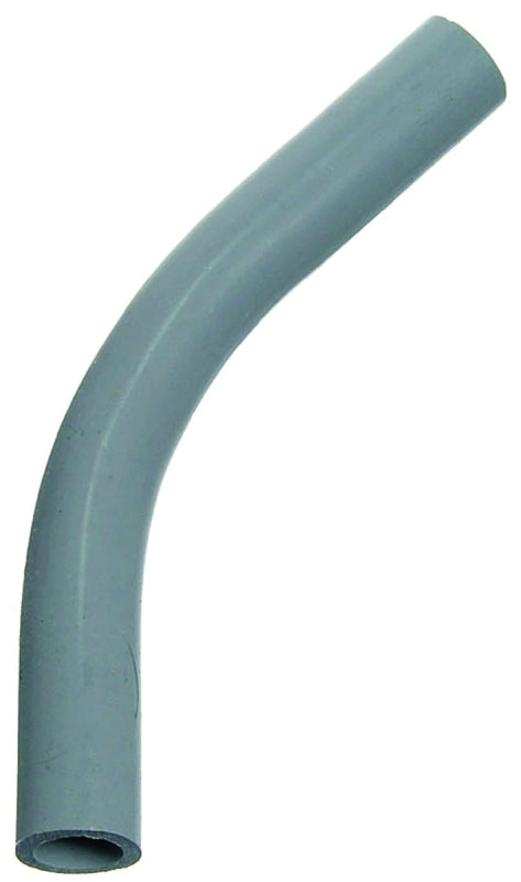 CARLON Carlon UA7AHR-CTN Elbow, 1-1/2 in Trade Size, 45 deg Angle, SCH 40 Schedule Rating, PVC, Plain End, Gray ELECTRICAL CARLON
