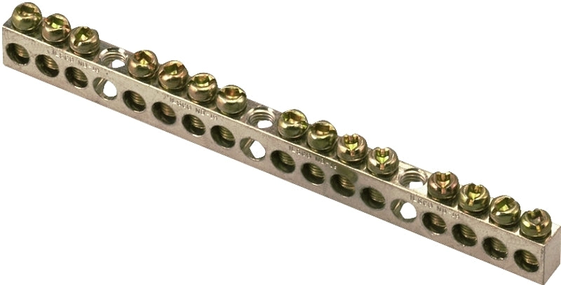 SQUARE D Square D PK15GTACP Ground Bar Kit, 15 -Terminal, Aluminum