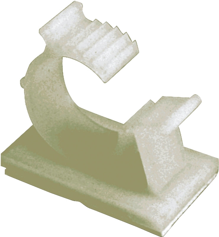 GB Gardner Bender GKK-1538 Cable Holder, Clamping Range: 3/8 in, Nylon/Plastic, White, Adhesive ELECTRICAL GB