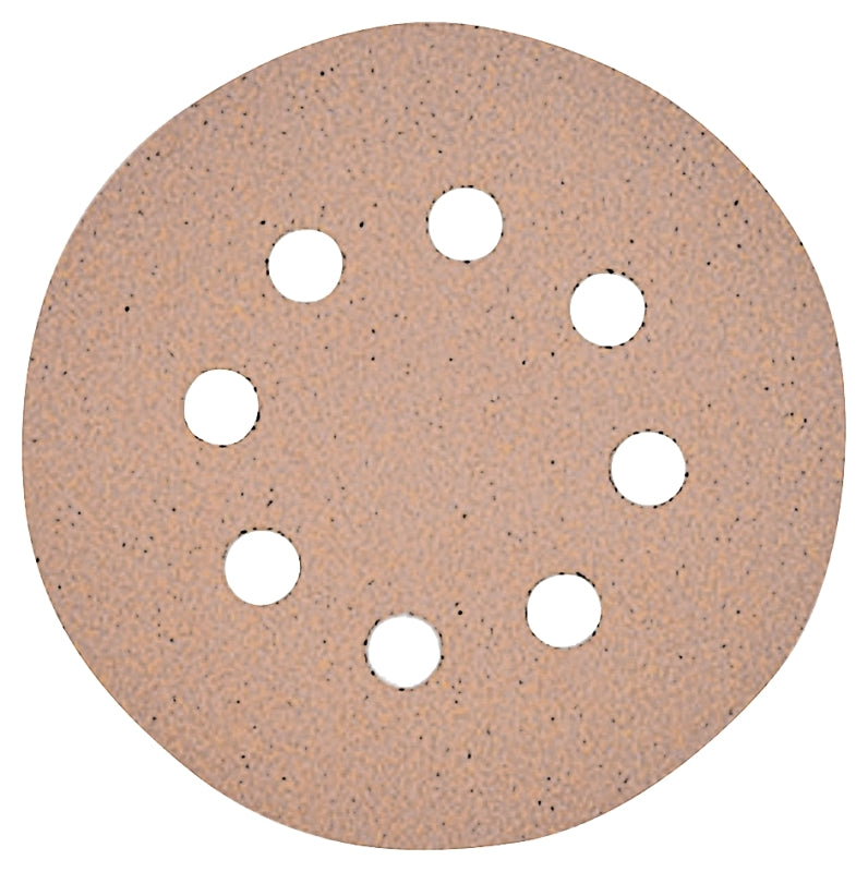 DEWALT DEWALT DW4307 Sanding Disc, 5 in Dia, Coated, Aluminum Oxide Abrasive, Paper Backing, 8-Hole TOOLS DEWALT