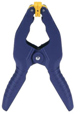 IRWIN Irwin 58200 Spring Clamp, 2 in Clamping, Resin, Blue/Yellow