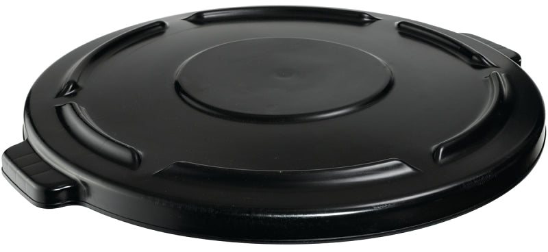 RUBBERMAID Rubbermaid FG264560BLA Trash Can Lid, Plastic, Black, For: Brute 44 gal Container