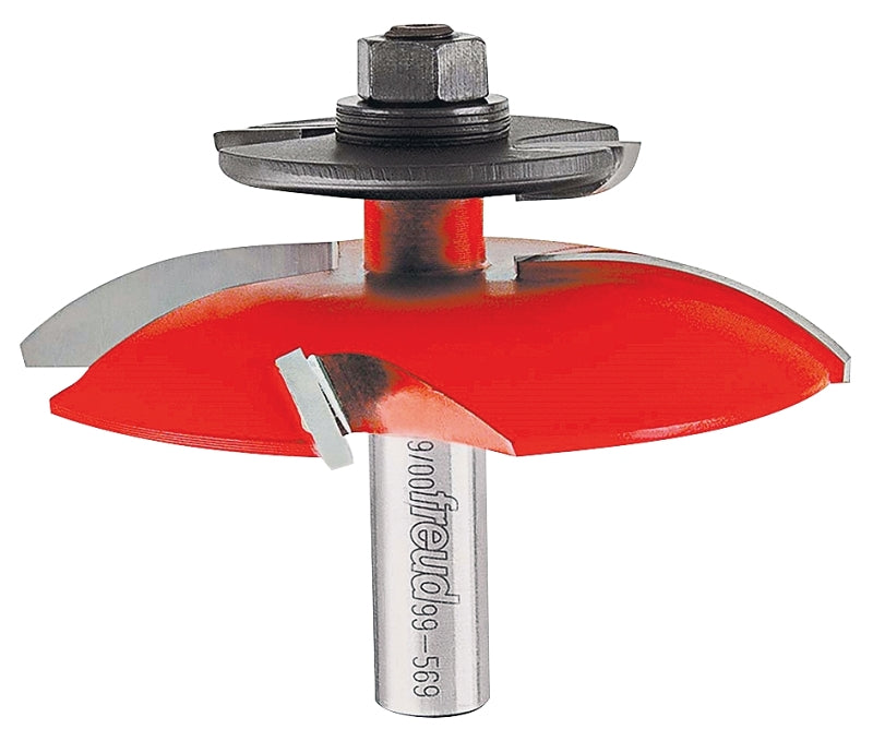 FREUD Freud 99-569 Router Bit, 3 in OAL, 1/2 in Dia Shank, For: Table-Mounted Portable Routers TOOLS FREUD