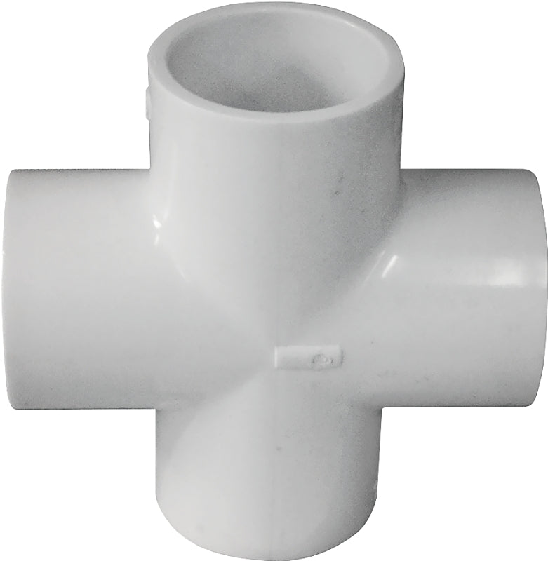 IPEX IPEX 435472 Pipe Cross, 1-1/4 in, PVC, SCH 40 Schedule LAWN & GARDEN IPEX