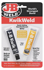 J-B WELD J-B Weld 8276 Cold Weld Epoxy, Dark Gray, Solid, 1 oz Tube, Compositions: Bisphenol A- Epichlorhydrin PAINT J-B WELD