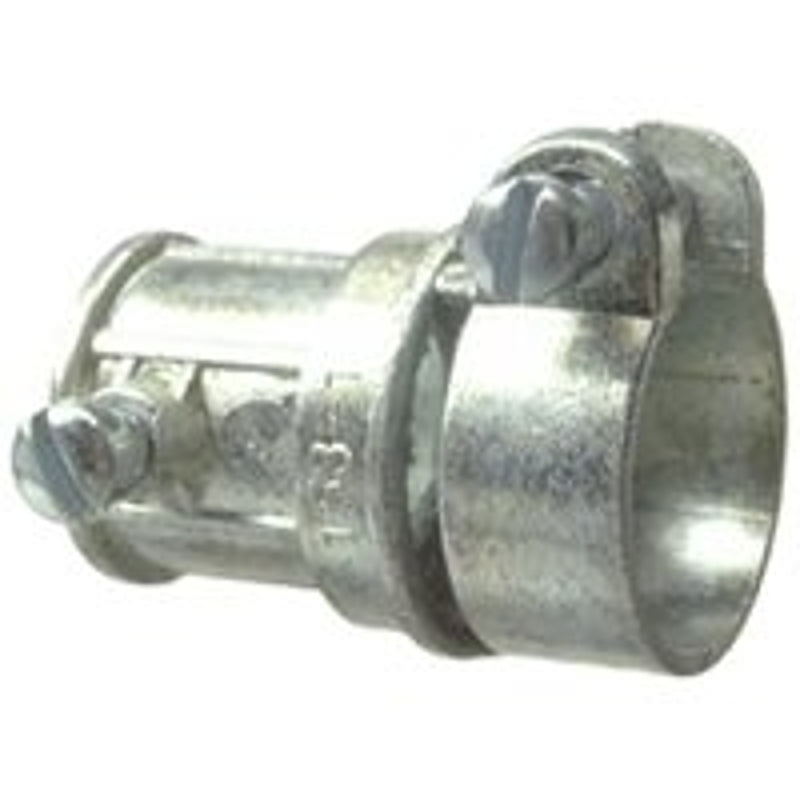 HALEX Halex 91531 EMT-to-Flex Coupling, 1/2 x 1/2 in, Zinc ELECTRICAL HALEX