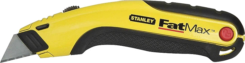 STANLEY TOOLS STANLEY Fatmax 10-778 Utility Knife, 2-7/16 in L Blade, 1-3/8 in W Blade, Carbon Steel Blade, Ergonomic Handle TOOLS STANLEY TOOLS