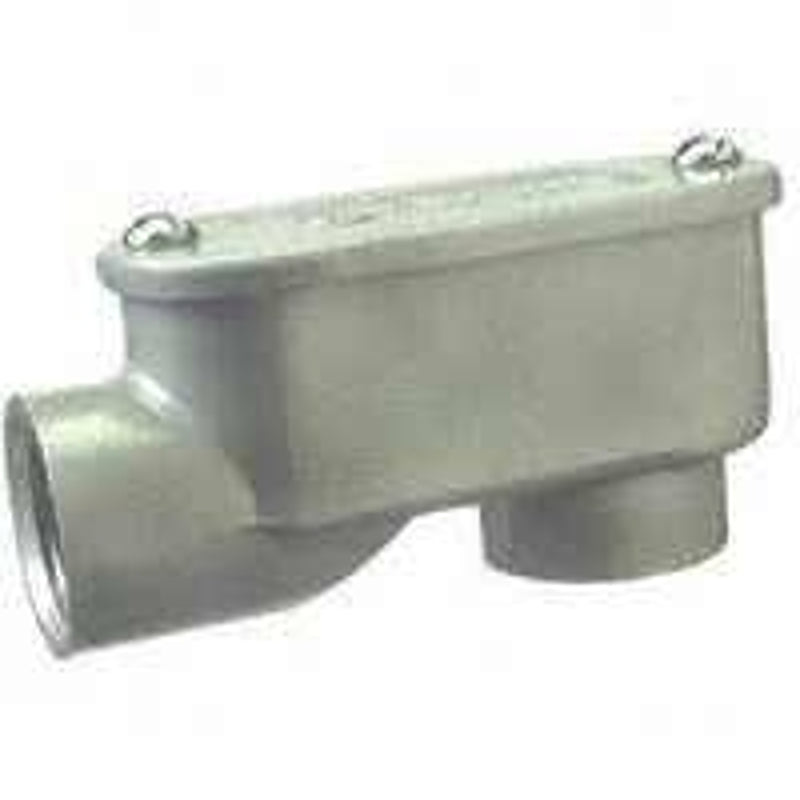 HALEX Halex 59512 Service Entrance Elbow, 1-1/4 in Hub, Threaded, Aluminum