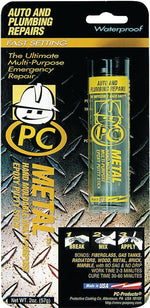 PROTECTIVE COATING Protective Coating PC-METAL 025550 Epoxy Putty, Gray, Solid, 2 oz, Cylinder PAINT PROTECTIVE COATING