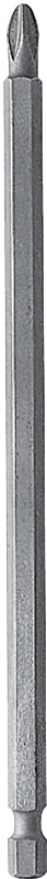 DEWALT DEWALT DW2062 Power Bit, #2 Drive, Phillips Drive, 1/4 in Shank, Hex Shank, 6 in L, Steel TOOLS DEWALT