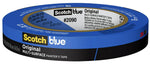 SCOTCH BLUE ScotchBlue 2090-18NC Painter's Tape, 60 yd L, 0.71 in W, Blue PAINT SCOTCH BLUE