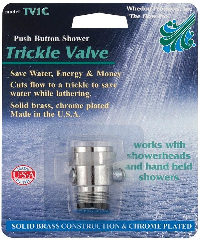 WHEDON PRODUCTS Whedon TV1C Shower Flow Controller, Brass Body, Chrome