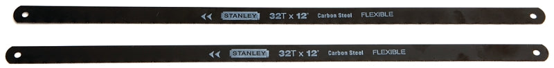 STANLEY STANLEY 15-922A Hacksaw Blade, 1/2 in W, 12 in L, 32 TPI, HCS Cutting Edge TOOLS STANLEY