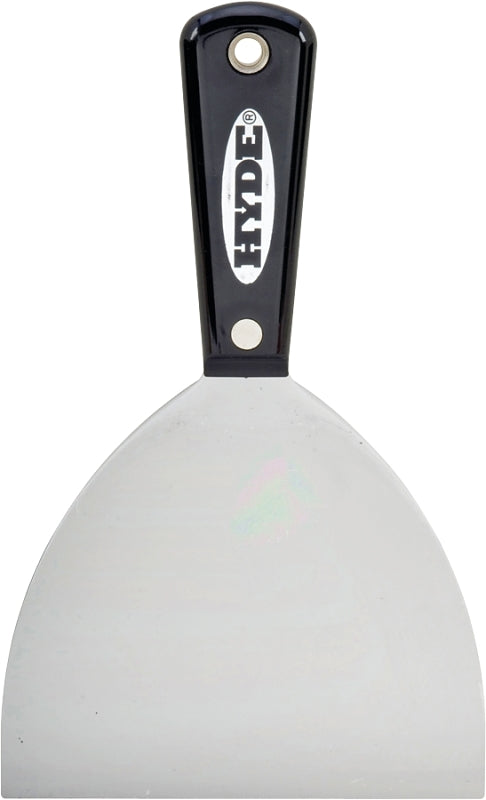 HYDE Hyde Black & Silver 02750 Joint Knife, 5 in W Blade, HCS Blade, Full Tang Blade, Tapered Handle, Nylon Handle PAINT HYDE