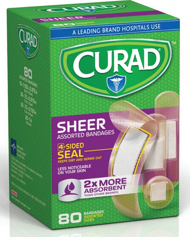 CURAD Curad CUR45243RB Adhesive Bandage, Fabric Bandage, 24/CS APPLIANCES & ELECTRONICS CURAD   