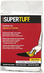 TRIMACO Trimaco SuperTuff 10101 Staining Pad with Gloves, 4-3/4 in L, 3-3/4 in W PAINT TRIMACO