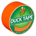 DUCK Duck 1265019 Duct Tape, 15 yd L, 1.88 in W, Vinyl Backing, Neon Orange PAINT DUCK