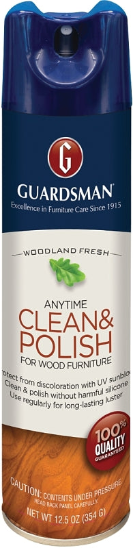 GUARDSMAN Guardsman 460100 Furniture Polish, 12.5 oz, Can, Woodland Fresh