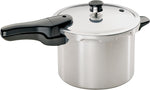 NATIONAL PRESTO Presto 01264 Pressure Cooker, 6 qt, Aluminum, 8-9/16 in H HOUSEWARES NATIONAL PRESTO