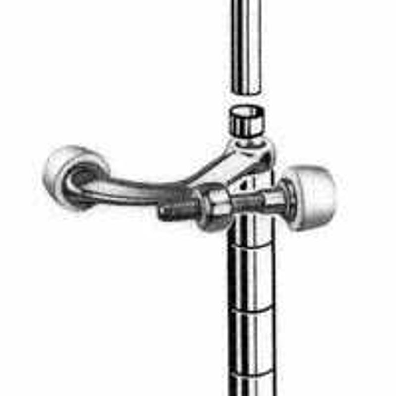 SCHLAGE BUILDERS HARDWARE Schlage Ives Series SP70 A3 Hinge Pin Door Stop, Aluminum, Brass