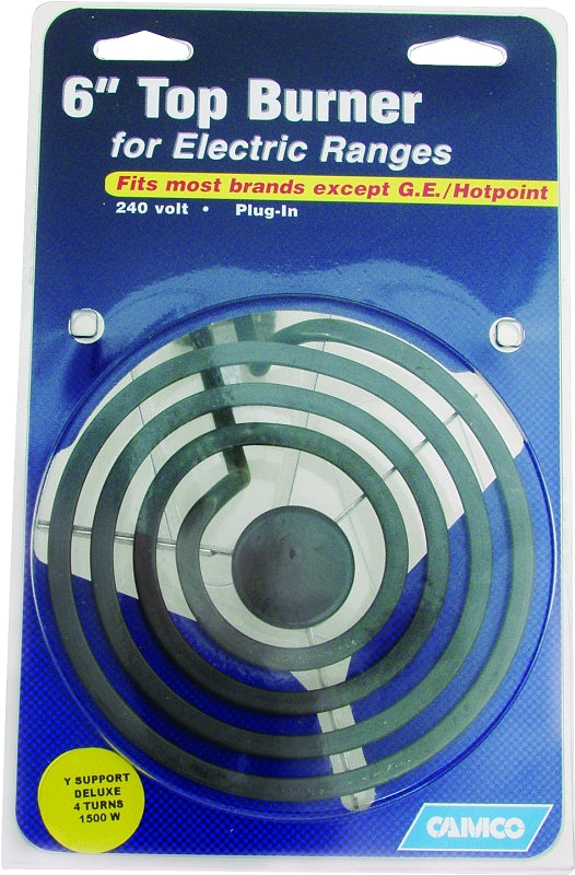 CAMCO Camco USA 00243 Top Burner, 240 V, 1500 W, Plug