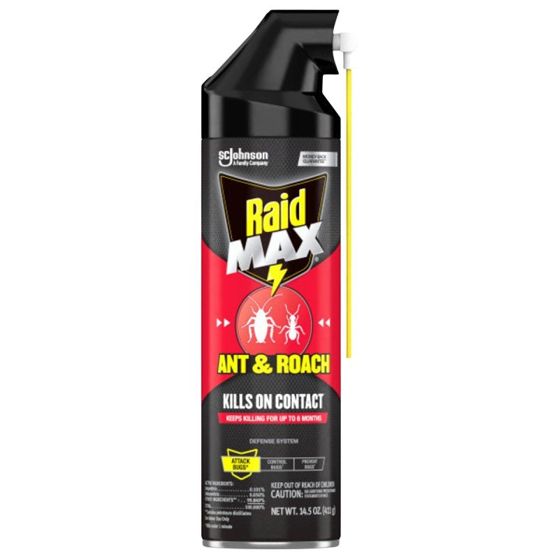 RAID Raid 70261 Ant and Roach Killer, Liquid, Spray Application, 14.5 oz Sprayer LAWN & GARDEN RAID