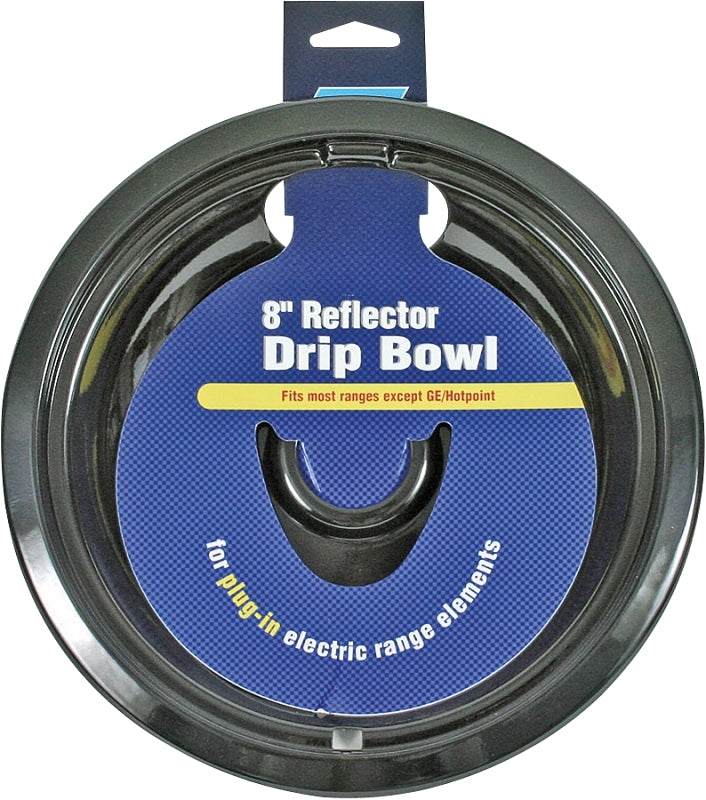 CAMCO Camco USA 00513 Drip Bowl, 8 in Dia, Porcelain