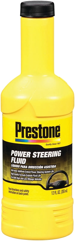 PRESTONE PRODUCTS CORP Prestone AS-260 Power Steering Fluid Clear Amber, 12 oz Bottle AUTOMOTIVE PRESTONE PRODUCTS CORP