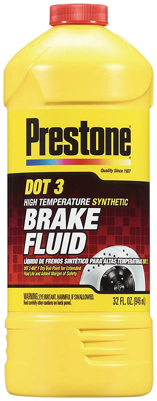 PRESTONE PRODUCTS CORP Prestone AS-401 Brake Fluid, 32 oz Bottle AUTOMOTIVE PRESTONE PRODUCTS CORP