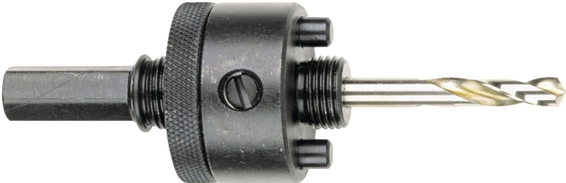 MILWAUKEE Milwaukee 49-56-7055 Hole Saw Arbor, 5/8-18 Thread, 7/16 in Shank, Hex Shank, Steel TOOLS MILWAUKEE